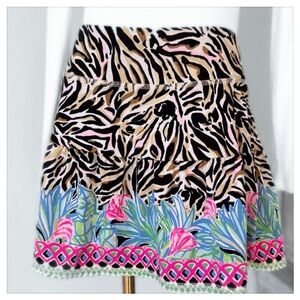 Lilly Pulitzer Luxletic Gardenia Skort UPF50+